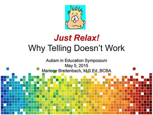 Presentation cover for Just Relax
